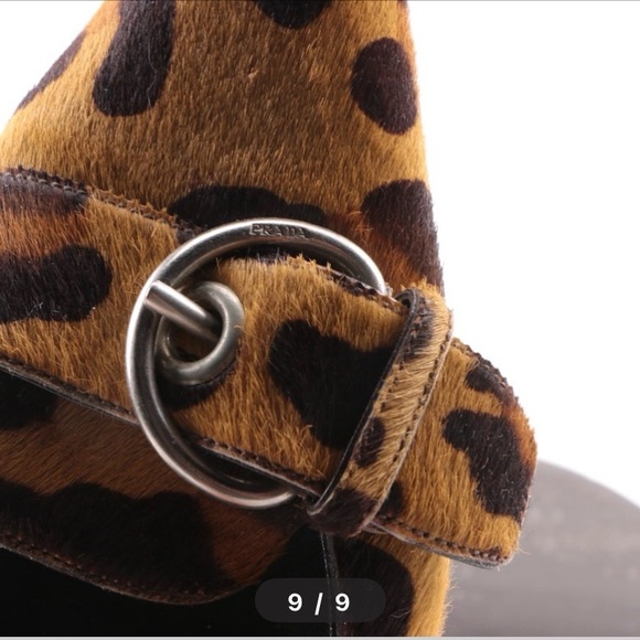 Prada Calf Hair Mules - Picture 8 of 9